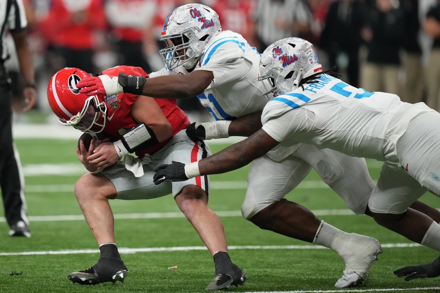 Georgia's Smart gambles on fourth down with mixed results in a CFP loss to Ole Miss | iNFOnews.ca Georgia's Smart gambles on fourth down with mixed results in a CFP loss to Ole Miss | iNFOnews.ca