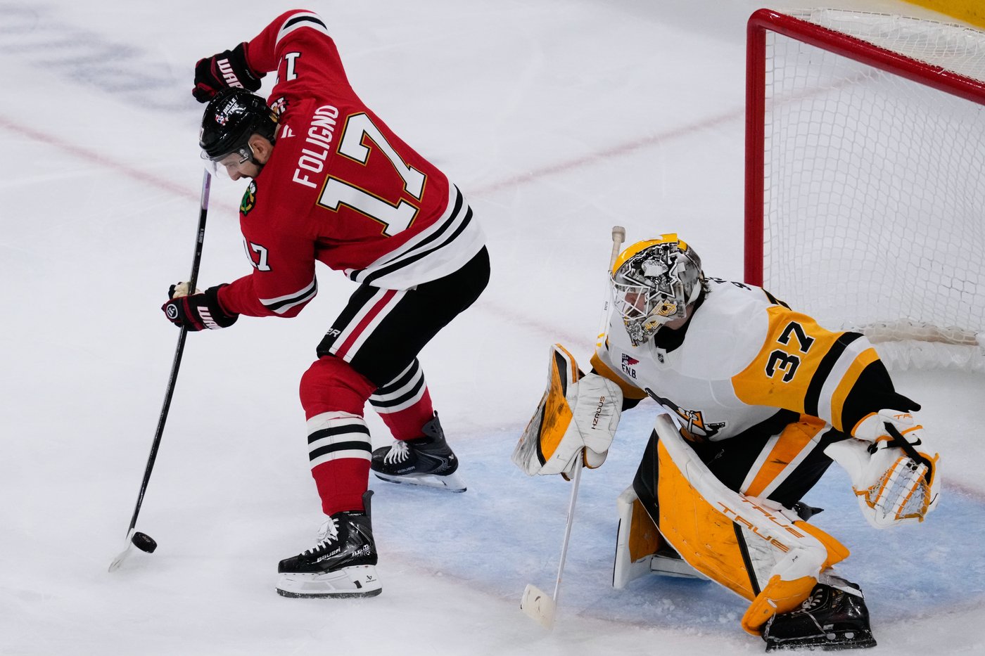 Brazeau has hat trick, Rust scores twice as Penguins rout Blackhawks 7-3 | iNFOnews.ca