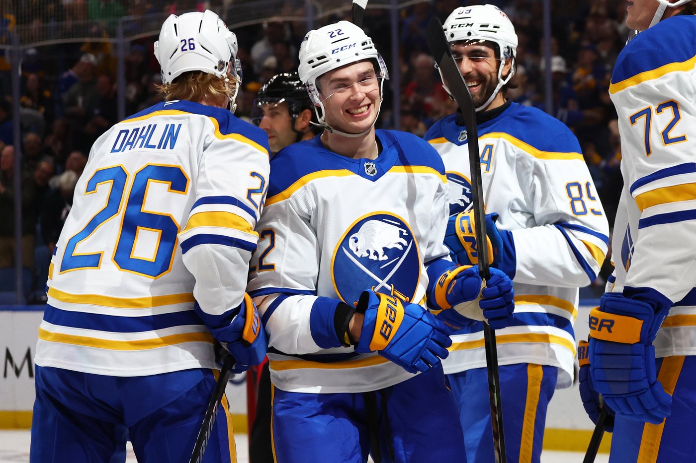 Sabres beat the Senators 8-4 for their first victory of the season. | iNFOnews.ca Sabres beat the Senators 8-4 for their first victory of the season. | iNFOnews.ca