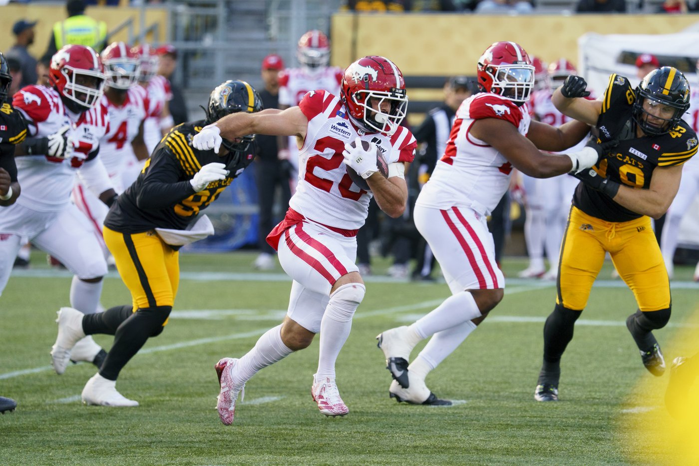 Ticats fail to lock down first pace in CFL East after 37-20 loss to Stampeders | iNFOnews.ca