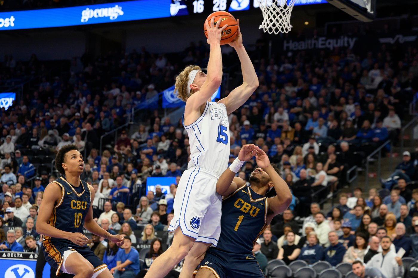 AJ Dybantsa and Keba Keita each score 22 points to lead No. 9 BYU past California Baptist 91-60 | iNFOnews.ca AJ Dybantsa and Keba Keita each score 22 points to lead No. 9 BYU past California Baptist 91-60 | iNFOnews.ca