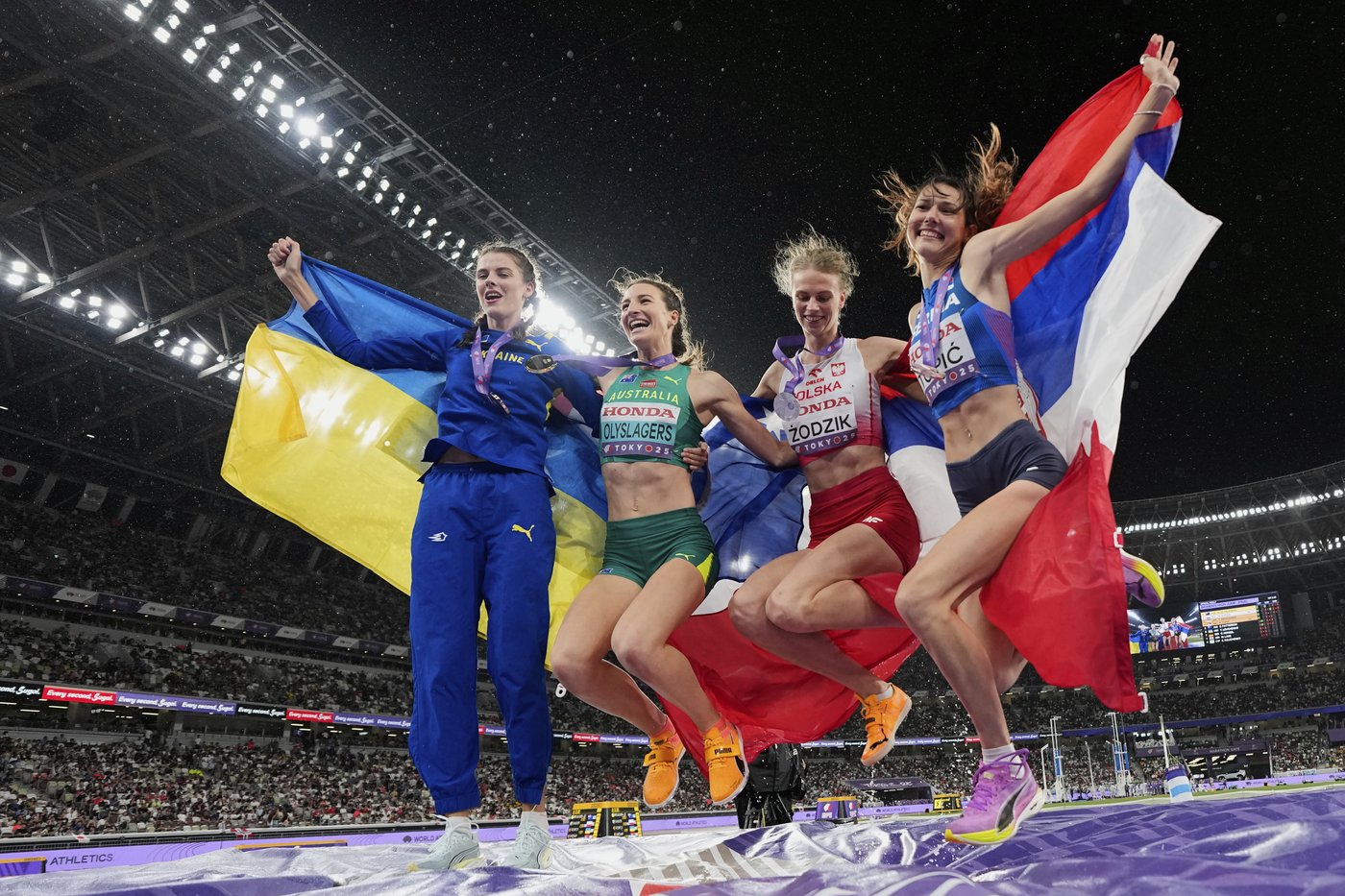 High jumper Yaroslava Mahuchikh of Ukraine calls herself an 'ambassador' for her country | iNFOnews.ca