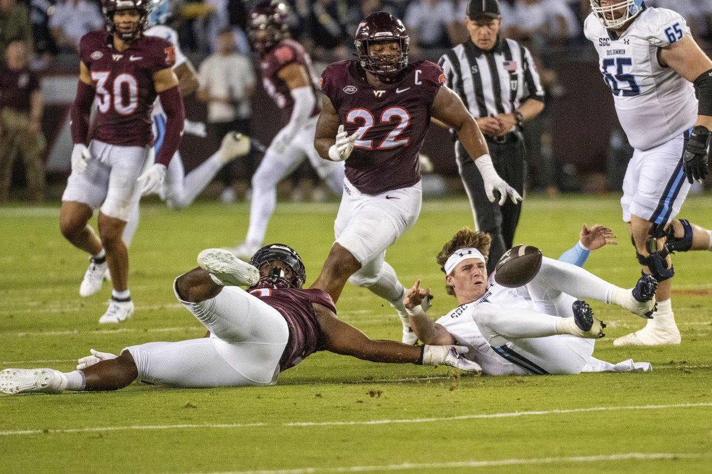 Colton Joseph's big day carries Old Dominion to 45-26 upset of Virginia Tech | iNFOnews.ca Colton Joseph's big day carries Old Dominion to 45-26 upset of Virginia Tech | iNFOnews.ca