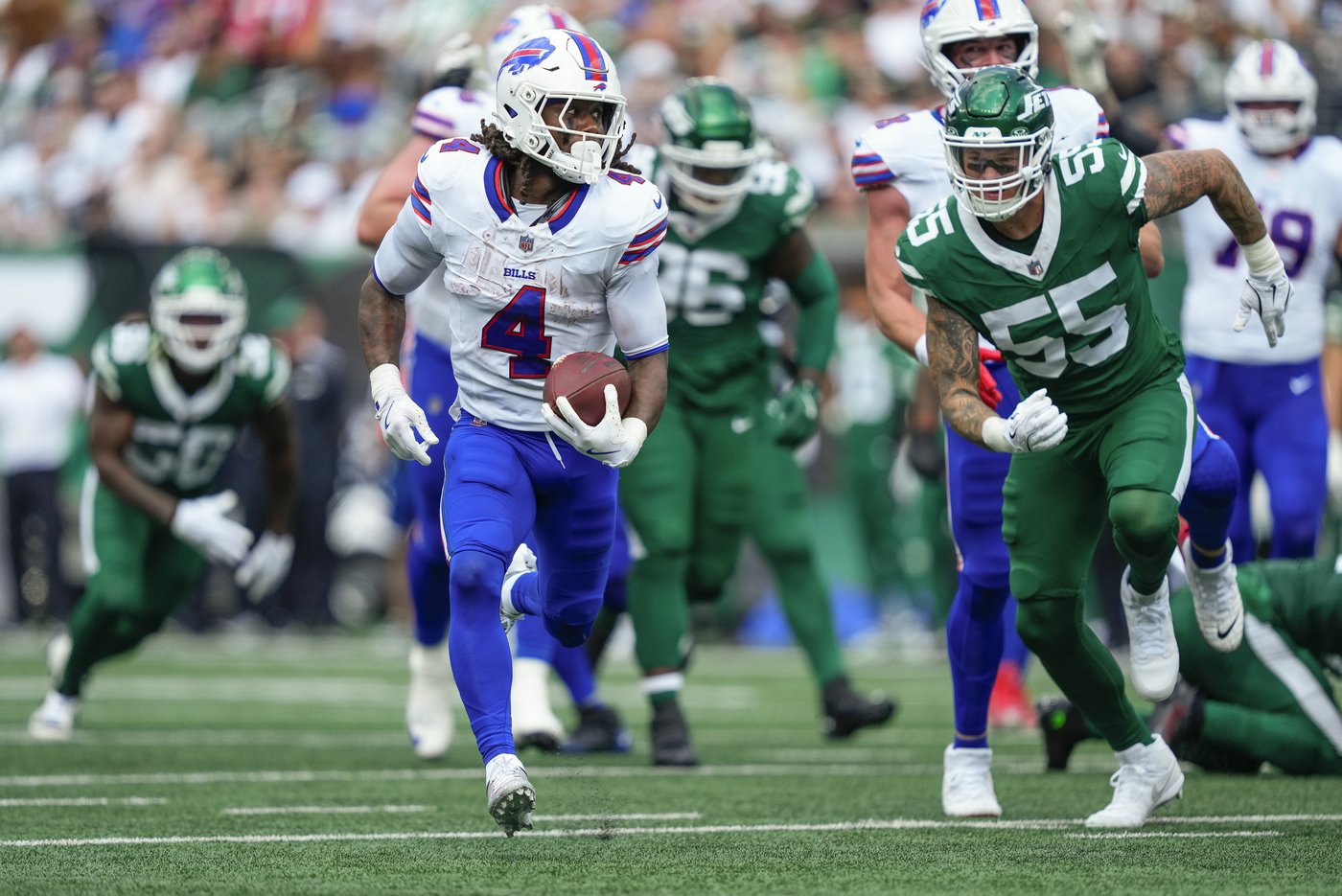 Quinnen Williams says Jets' defense vows to never repeat embarrassing performance against Bills | iNFOnews.ca Quinnen Williams says Jets' defense vows to never repeat embarrassing performance against Bills | iNFOnews.ca