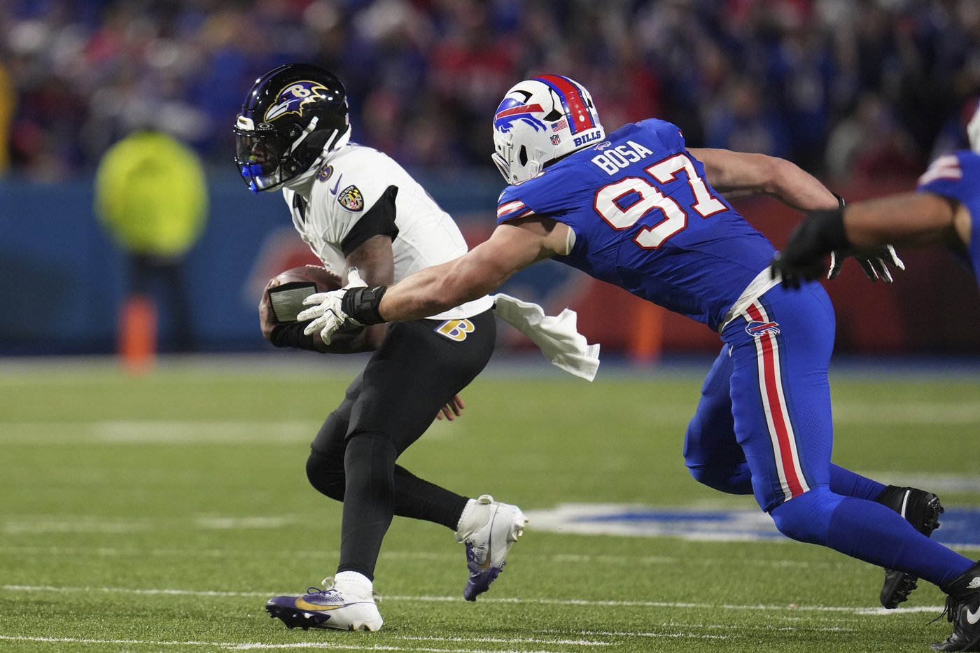 From making 'SpongeBob' jokes to forcing fumbles, Joey Bosa feels rejuvenated with Buffalo Bills | iNFOnews.ca From making 'SpongeBob' jokes to forcing fumbles, Joey Bosa feels rejuvenated with Buffalo Bills | iNFOnews.ca