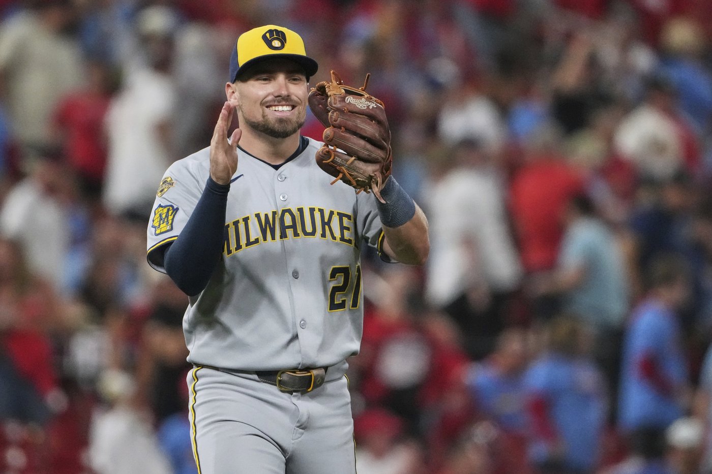 Turang has RBI single in 10th as Brewers beat Cardinals 3-2, cut magic number for division to 1 | iNFOnews.ca Turang has RBI single in 10th as Brewers beat Cardinals 3-2, cut magic number for division to 1 | iNFOnews.ca