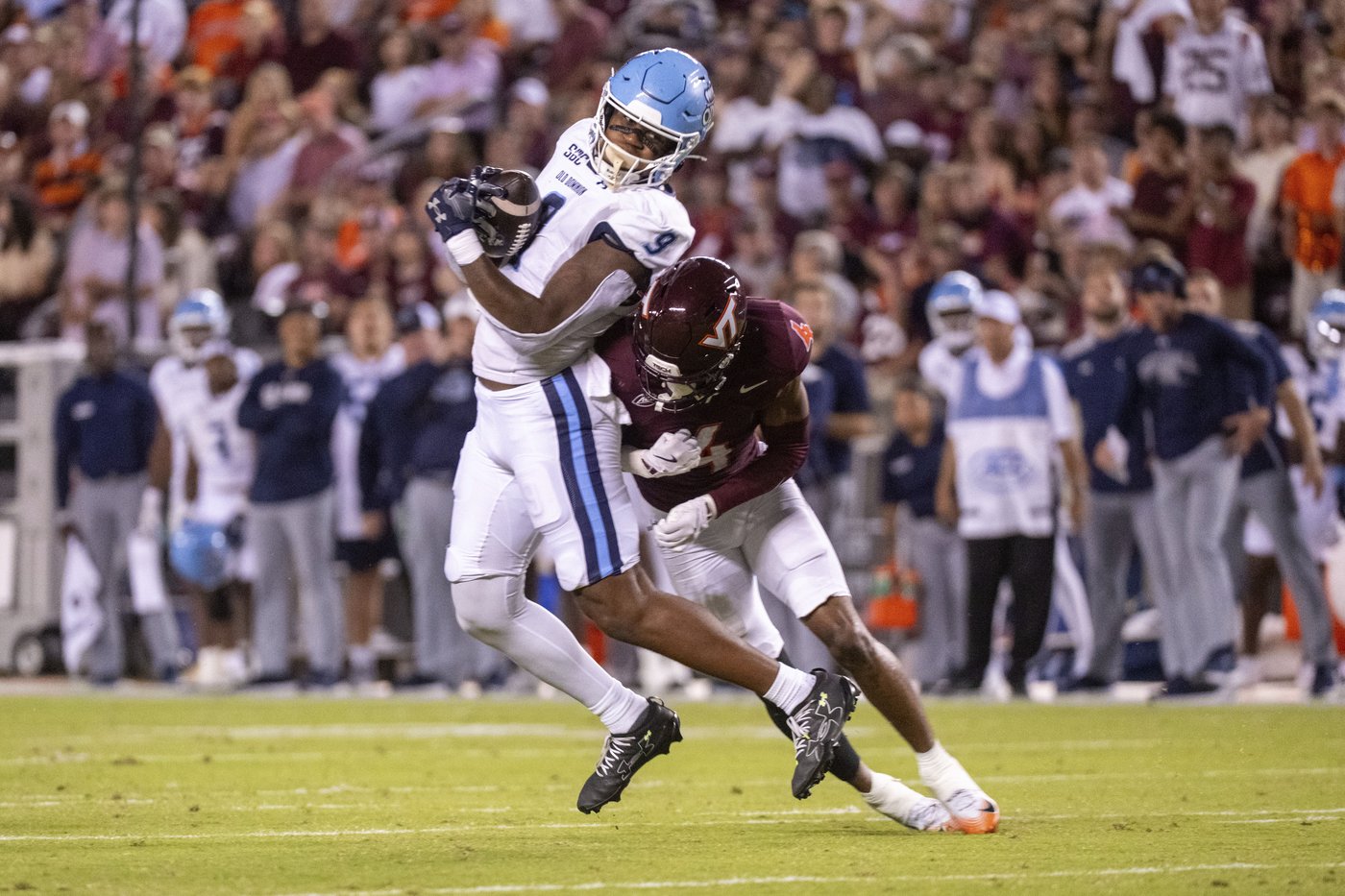 Colton Joseph's big day carries Old Dominion to 45-26 upset of Virginia Tech | iNFOnews.ca Colton Joseph's big day carries Old Dominion to 45-26 upset of Virginia Tech | iNFOnews.ca