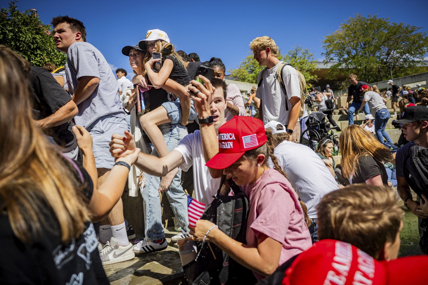 The Latest: Conservative activist Charlie Kirk is fatally shot in Utah and a suspect is on the loose | iNFOnews.ca