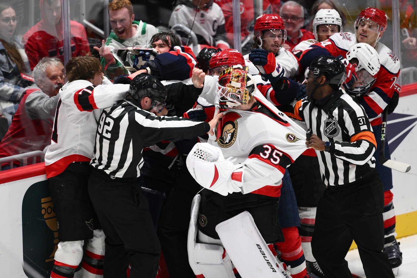 Senators rout Capitals 7-1, spoiling Alex Ovechkin's 1,500th game and denying him a 900th goal | iNFOnews.ca