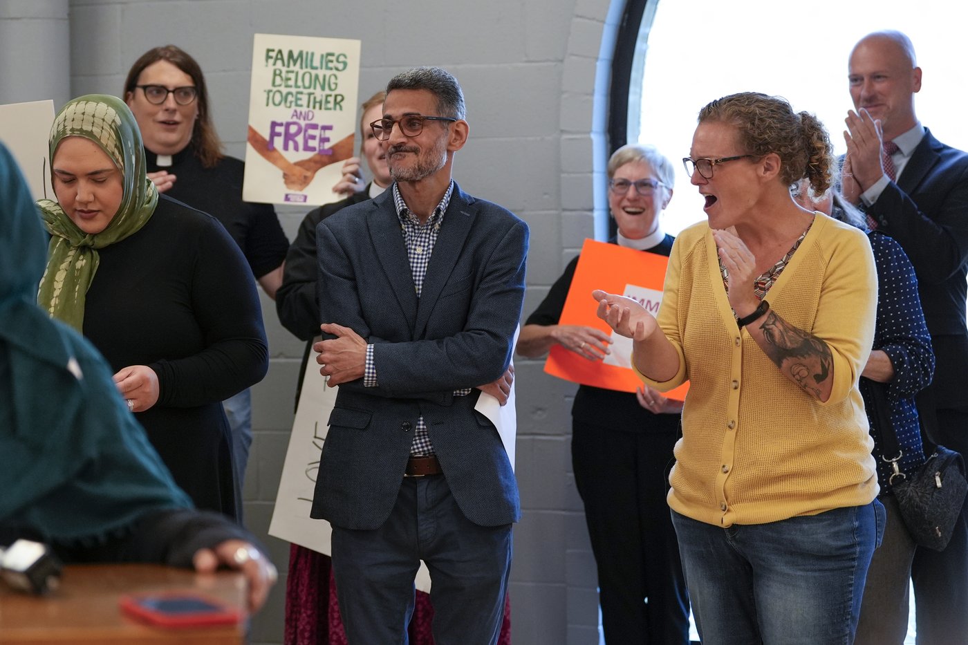 Tears of joy as Egyptian immigrant and Cincinnati chaplain is released from detention | iNFOnews.ca