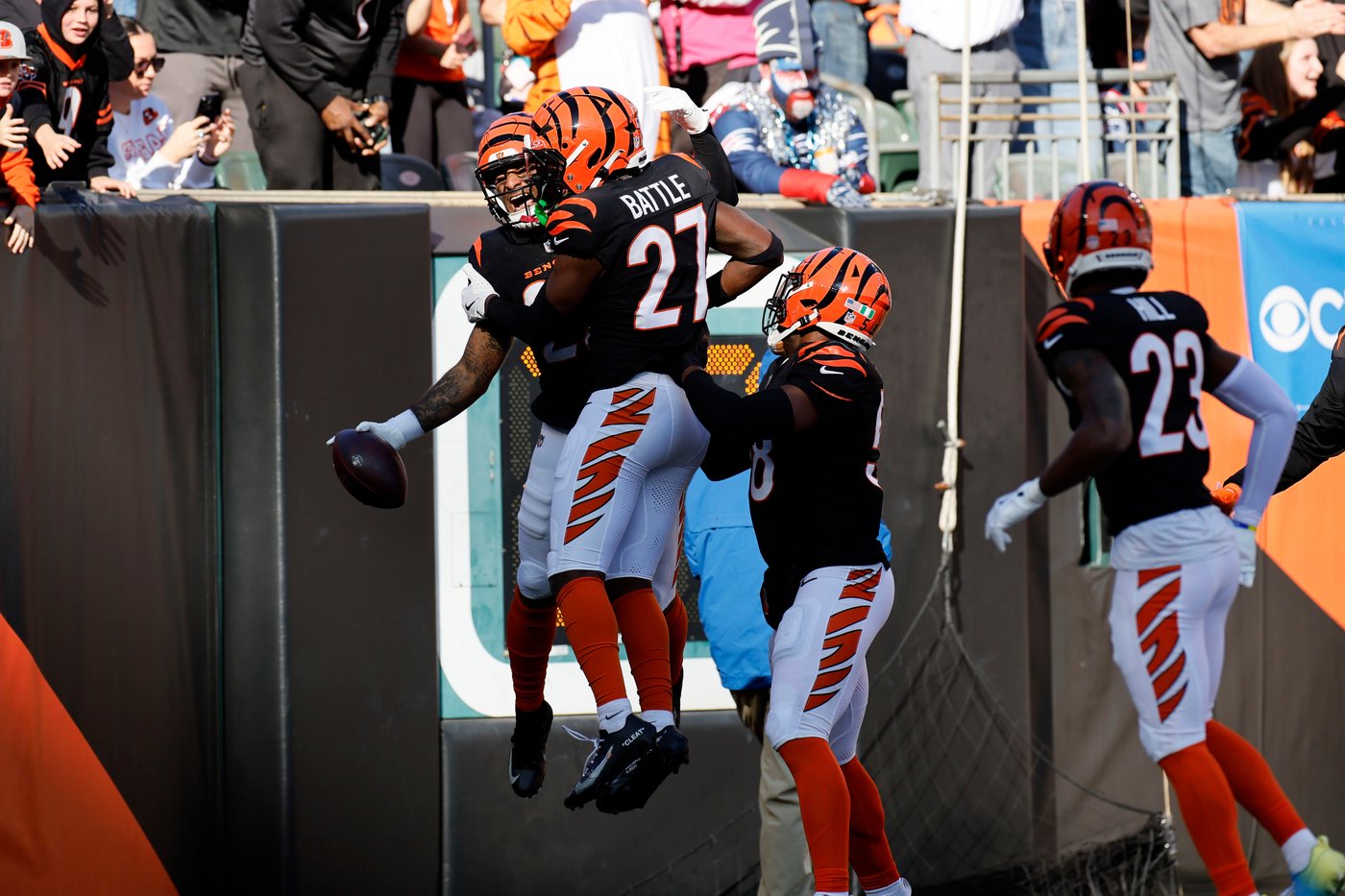 Geno Stone's pick-6 and career-high 13 tackles not enough to lift Bengals over Patriots | iNFOnews.ca Geno Stone's pick-6 and career-high 13 tackles not enough to lift Bengals over Patriots | iNFOnews.ca