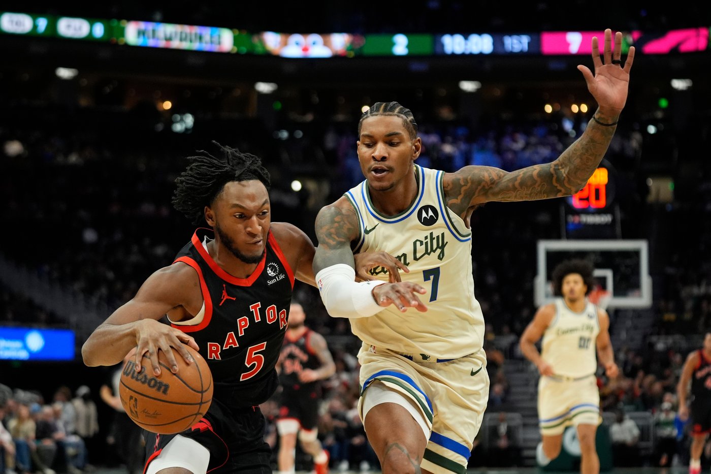 Ingram and Barnes lead the way as Raptors beat slumping Bucks 111-105 | iNFOnews.ca Ingram and Barnes lead the way as Raptors beat slumping Bucks 111-105 | iNFOnews.ca