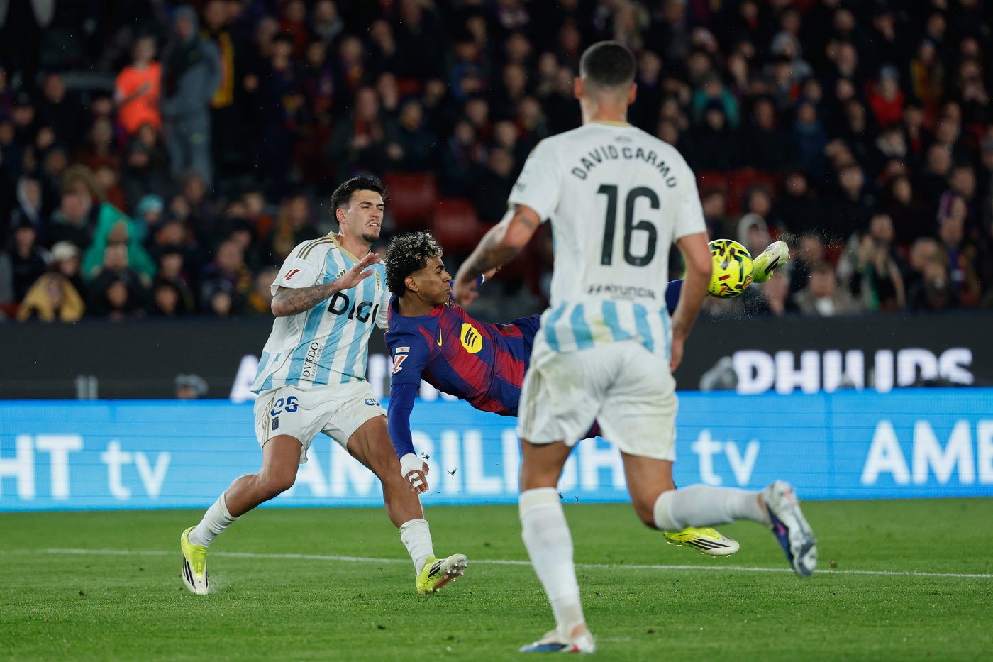 Yamal's acrobatic goal helps Barcelona beat Oviedo and regain Spanish league lead | iNFOnews.ca Yamal's acrobatic goal helps Barcelona beat Oviedo and regain Spanish league lead | iNFOnews.ca