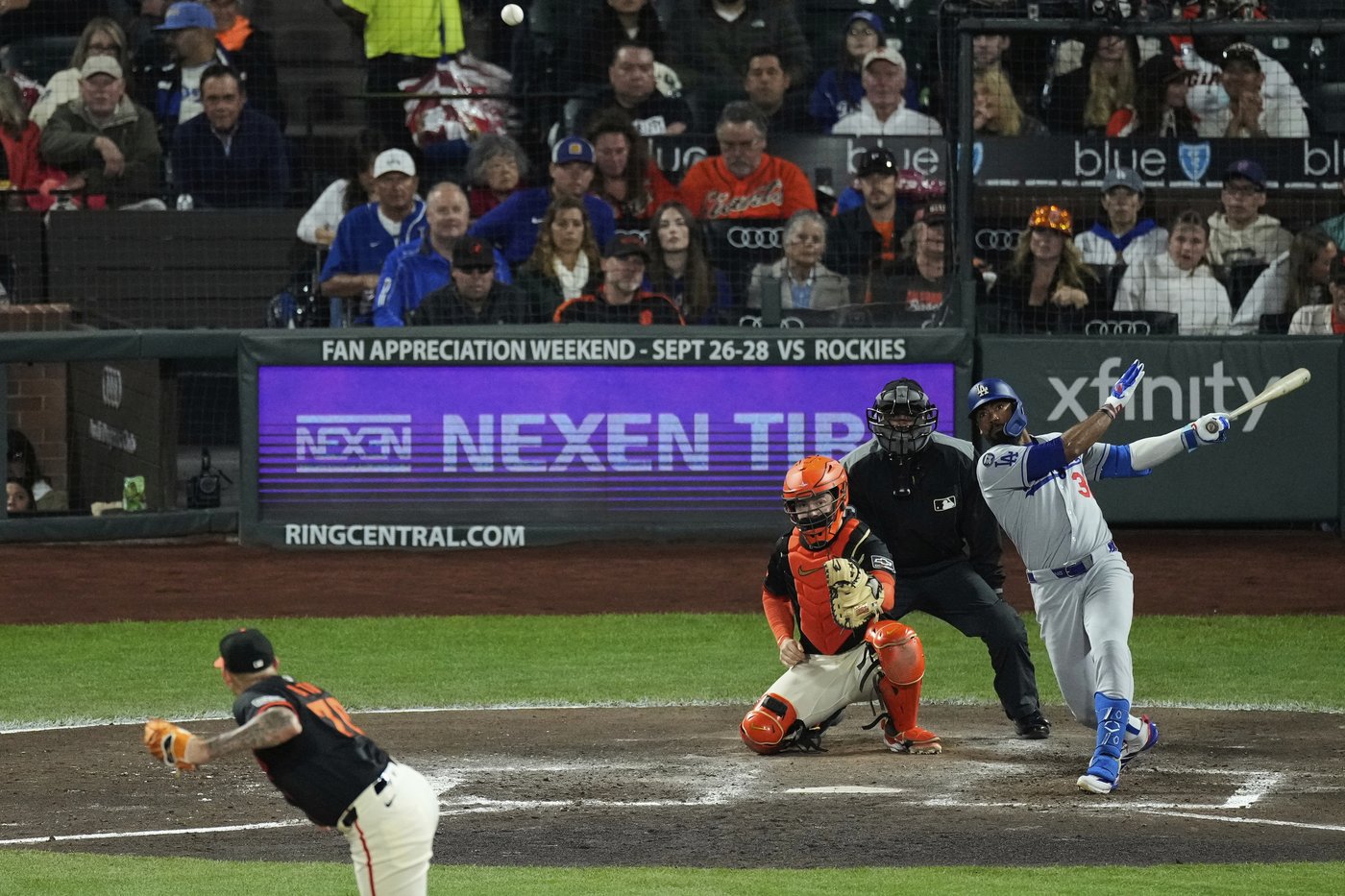 Shohei Ohtani hits his 49th homer and Dodgers rally to beat Giants 13-7 | iNFOnews.ca