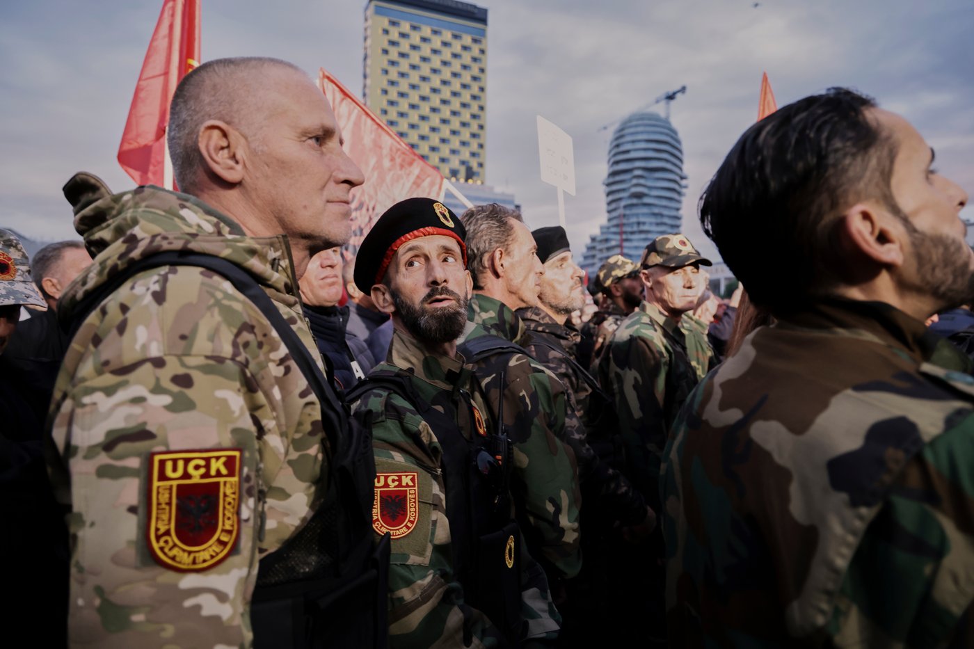 Thousands rally in Albanian capital against EU-backed court prosecuting Kosovo war veterans | iNFOnews.ca Thousands rally in Albanian capital against EU-backed court prosecuting Kosovo war veterans | iNFOnews.ca