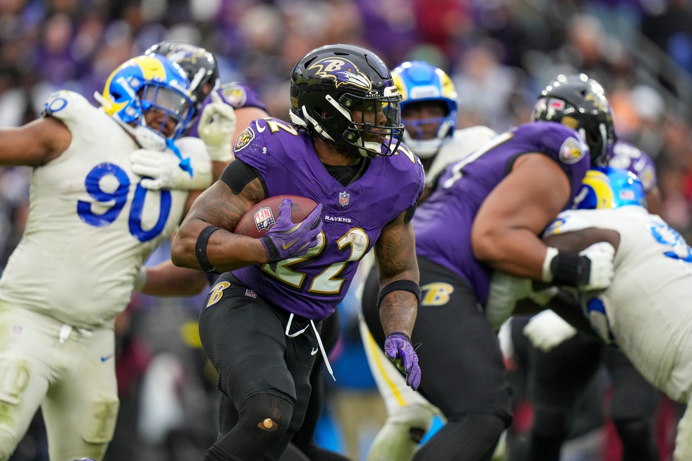 Rams stuff the Lamar Jackson-less Ravens 17-3, dropping Baltimore to 1-5 | iNFOnews.ca