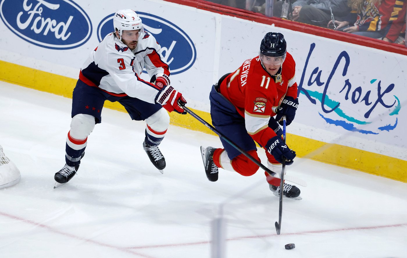 Reinhart scores twice as Panthers beat Capitals 5-3, giving Florida 9th win in 12 games | iNFOnews.ca