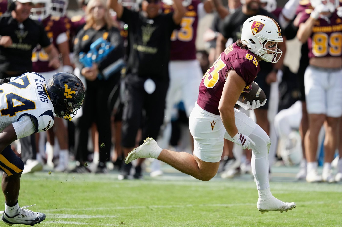 Jeff Sims throws 3 TD passes, Arizona State beats West Virginia 25-23 to keep Big 12 hopes alive | iNFOnews.ca Jeff Sims throws 3 TD passes, Arizona State beats West Virginia 25-23 to keep Big 12 hopes alive | iNFOnews.ca