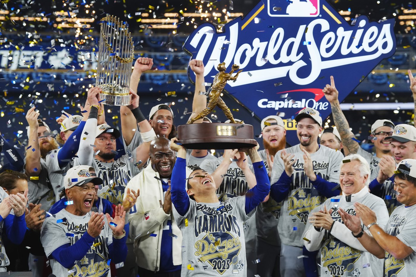 Photo Gallery: Dodgers beat Jays 5-4 to win World Series | iNFOnews.ca