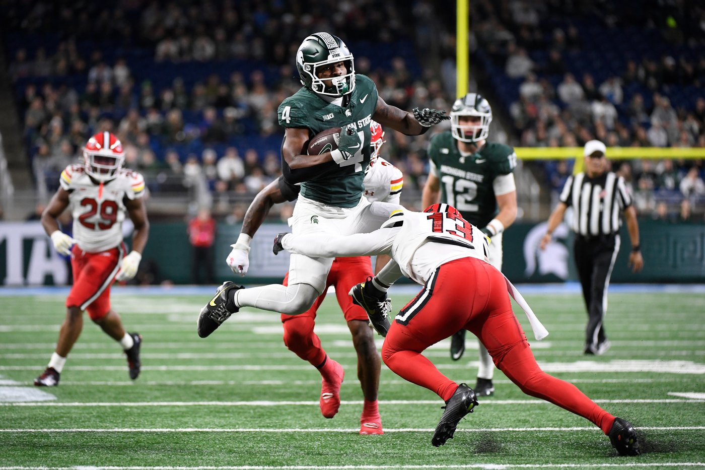 Milivojevic tosses 4 touchdowns in Michigan State's 38-28 win over Maryland | iNFOnews.ca