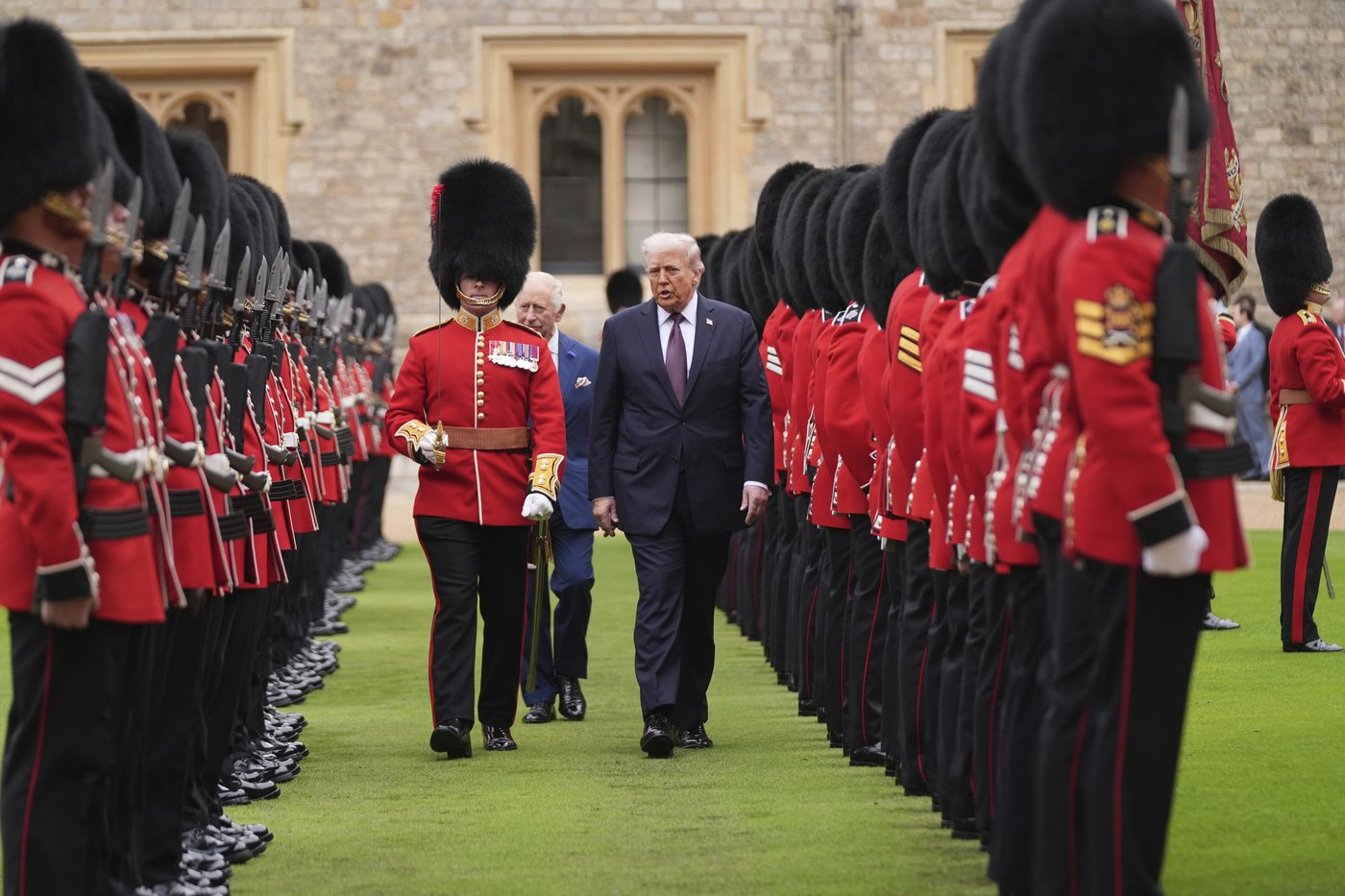 Photos show President Donald Trump during his second state visit to Britain | iNFOnews.ca