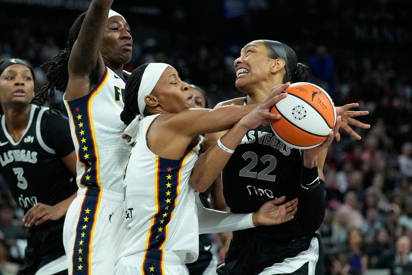 Aces beat Fever 107-98 in OT of Game 5 of semis, advance to WNBA Finals to face the Phoenix Mercury | iNFOnews.ca