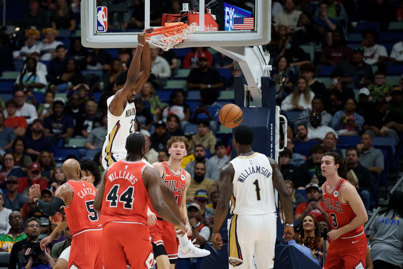 Zion Williamson scores 29 and the Pelicans end a 9-game skid with a 143-130 win over the Bulls | iNFOnews.ca Zion Williamson scores 29 and the Pelicans end a 9-game skid with a 143-130 win over the Bulls | iNFOnews.ca