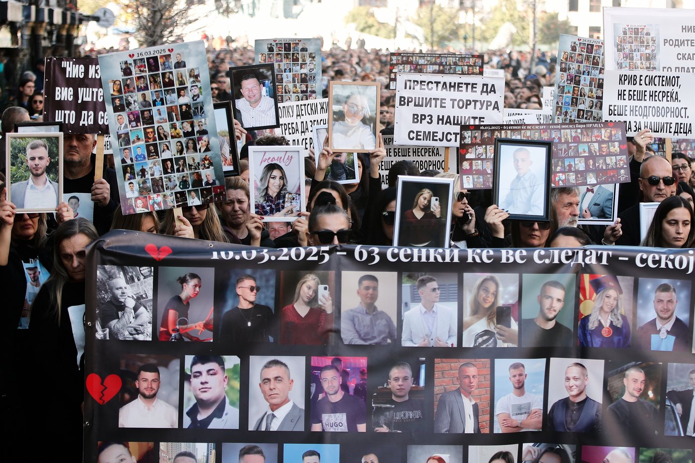 Thousands protest ahead of trial over deadliest fire in North Macedonia’s history | iNFOnews.ca Thousands protest ahead of trial over deadliest fire in North Macedonia’s history | iNFOnews.ca