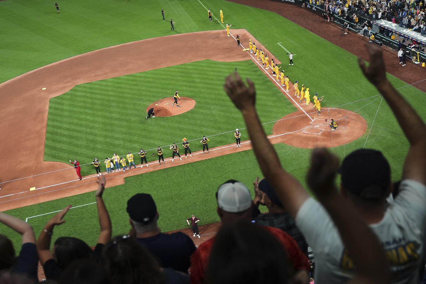 Photo highlights from the Savannah Bananas' exhibition baseball battle against the Firefighters | iNFOnews.ca