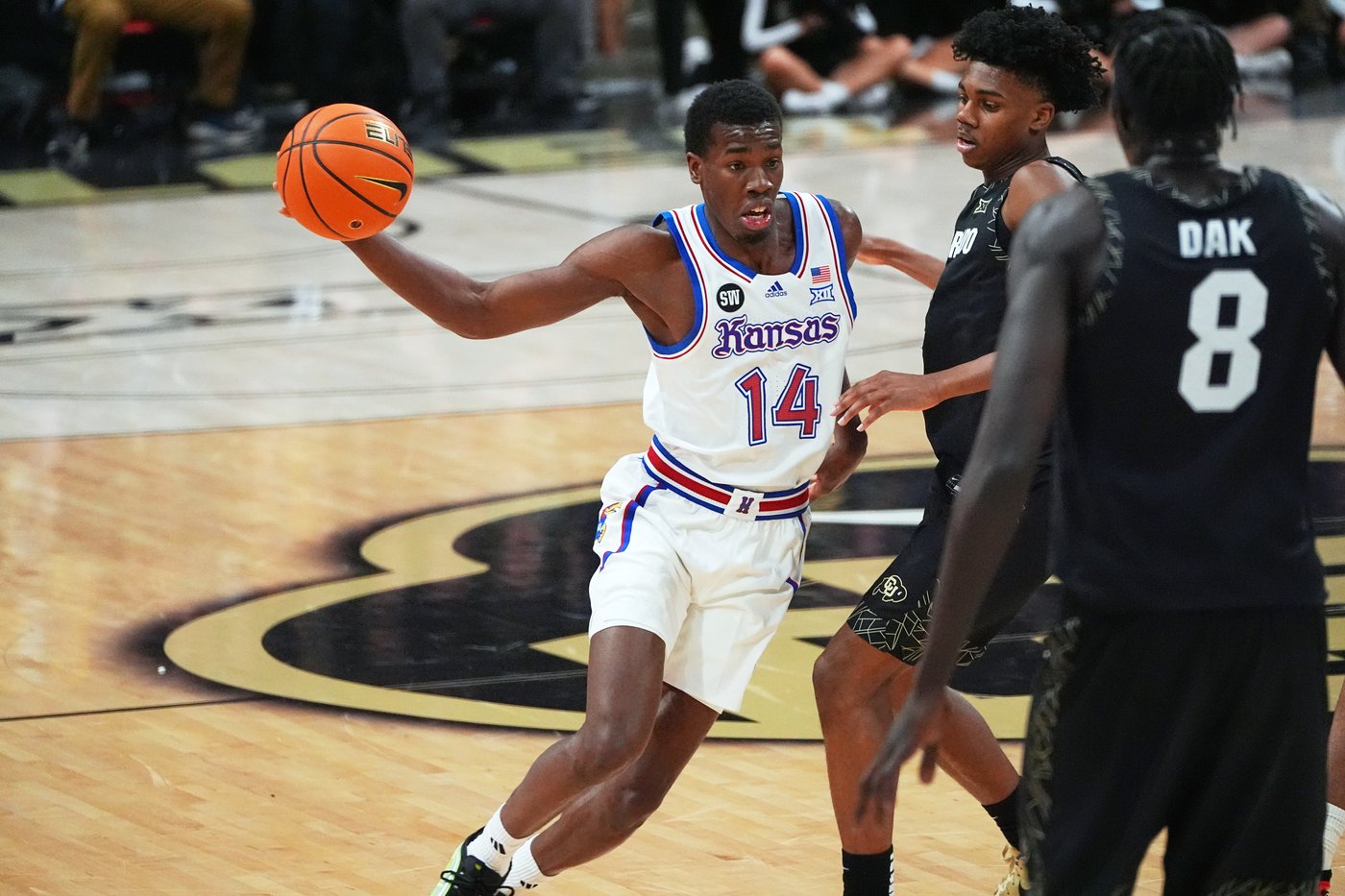 Council's late scoring helps No. 19 Kansas beat Colorado 75-69 win with Bill Self missing from bench | iNFOnews.ca