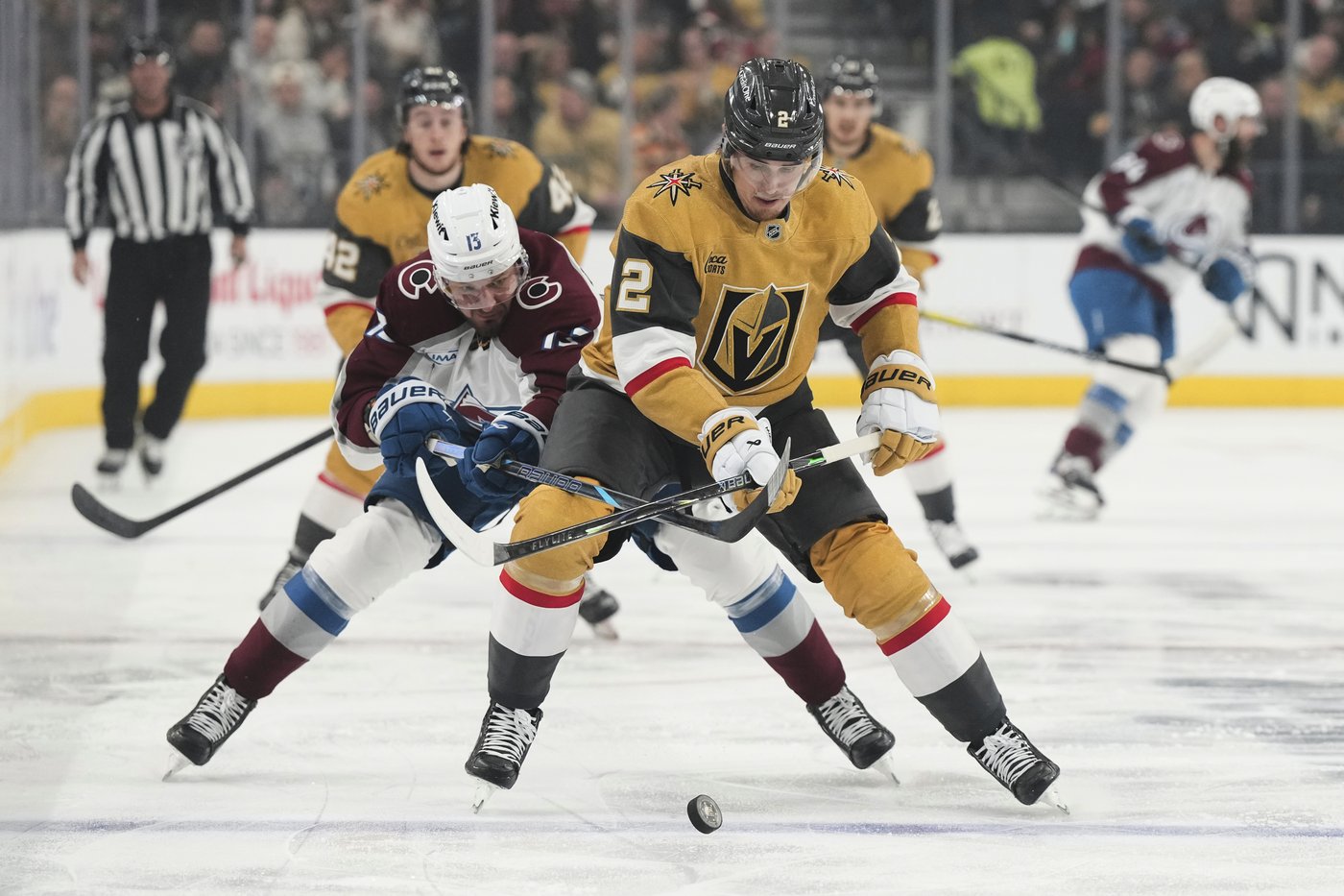 Necas scores twice, MacKinnon gets shootout winner, Avs top Knights 6-5 | iNFOnews.ca Necas scores twice, MacKinnon gets shootout winner, Avs top Knights 6-5 | iNFOnews.ca