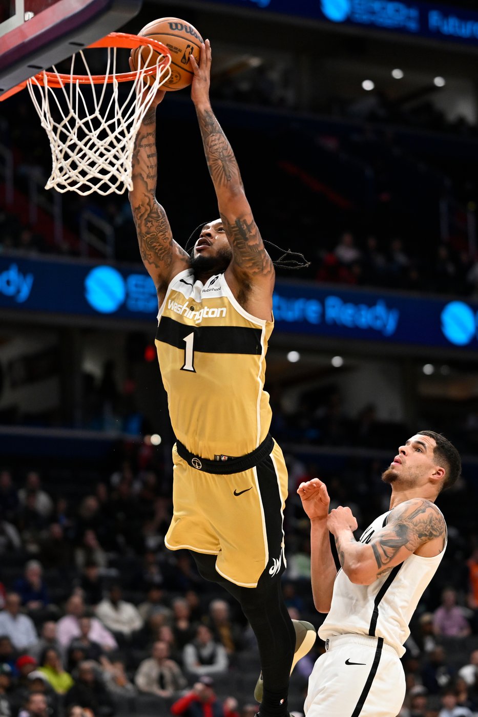 Nets beat Wizards 129-106 in a matchup of 1-win teams, sending Washington to its 11th straight loss | iNFOnews.ca Nets beat Wizards 129-106 in a matchup of 1-win teams, sending Washington to its 11th straight loss | iNFOnews.ca