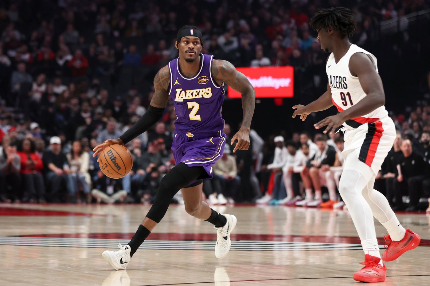 Lakers overcome the absence of Doncic and Reaves for a 123-115 win over the Blazers | iNFOnews.ca Lakers overcome the absence of Doncic and Reaves for a 123-115 win over the Blazers | iNFOnews.ca