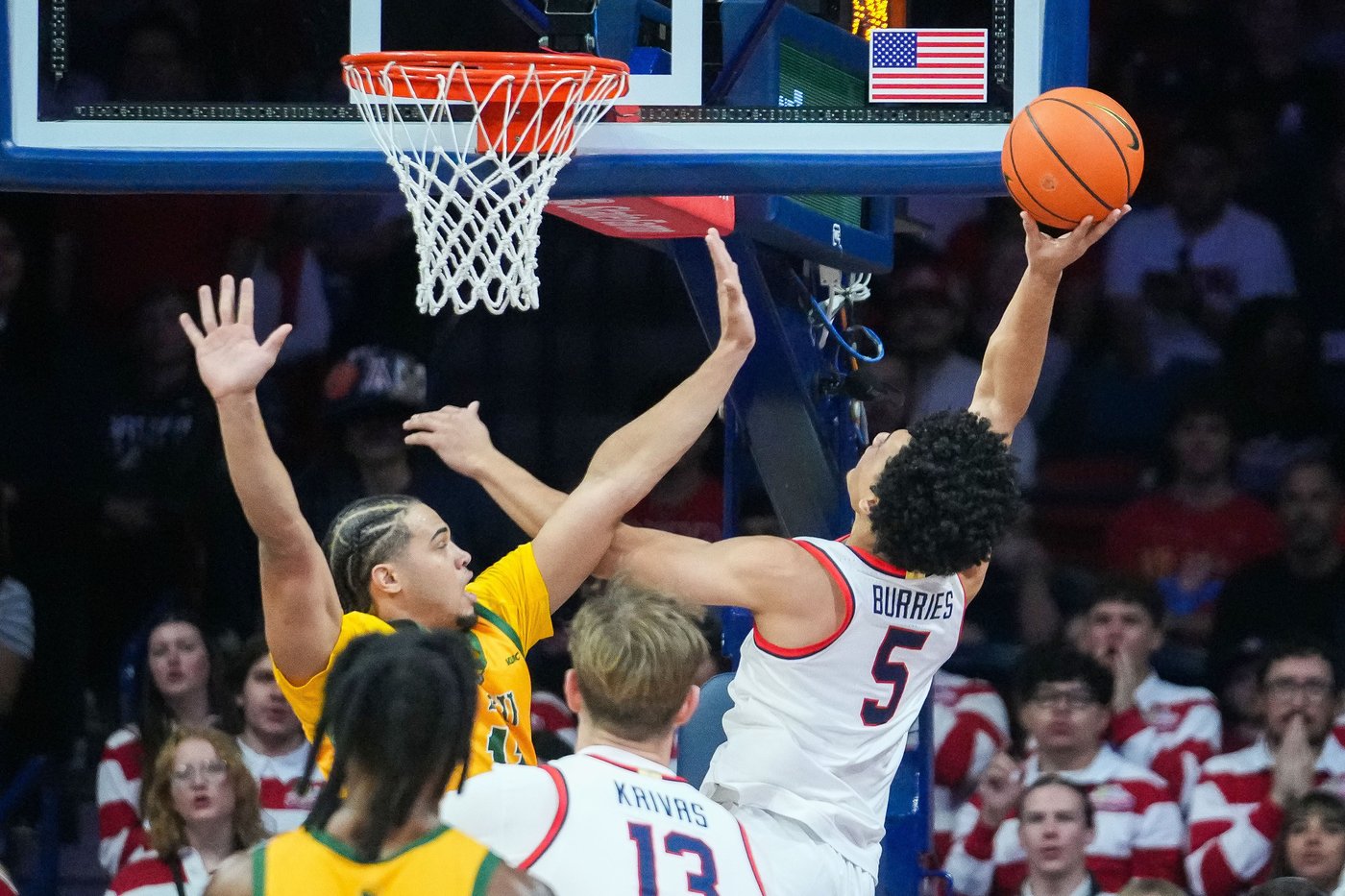Krivas scores 20, No. 2 Arizona overwhelms Norfolk State inside for 98-61 win | iNFOnews.ca