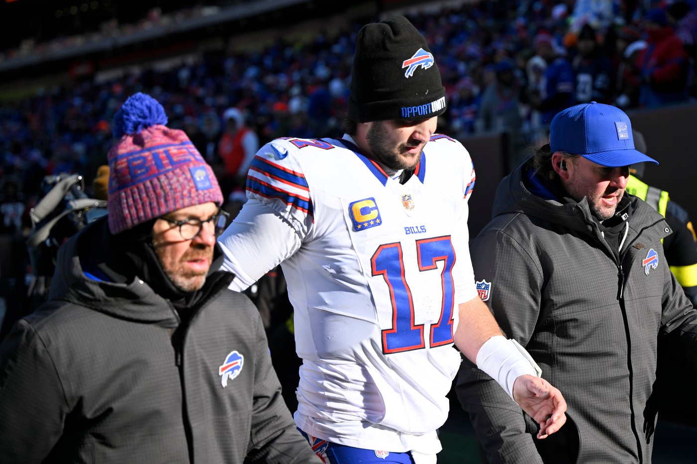 Josh Allen says he knows where he needs to improve as Bills prepare for playoff opener vs. Jags | iNFOnews.ca