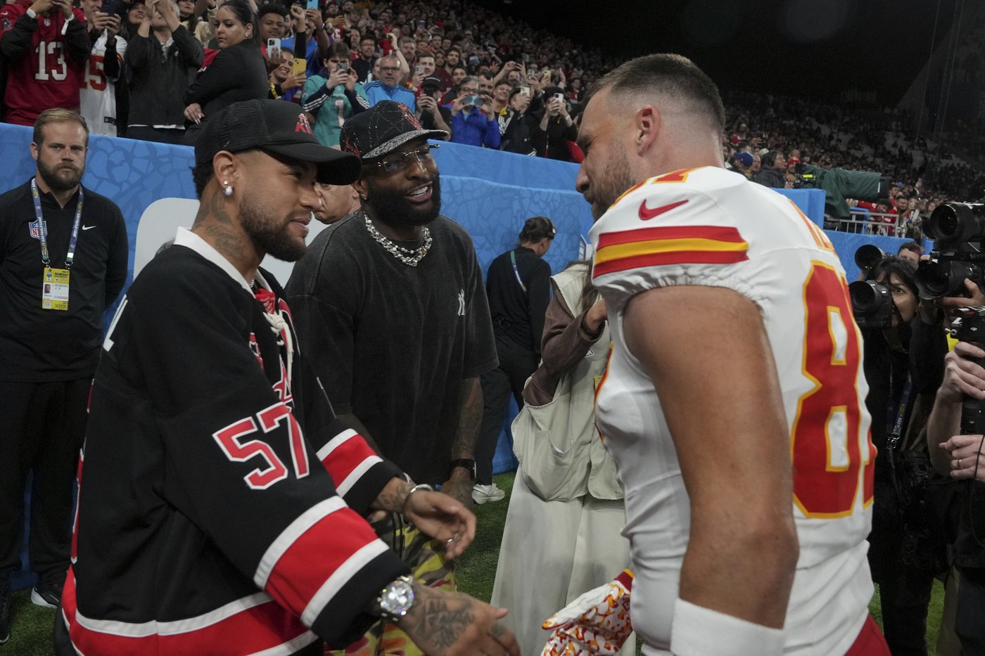 Chiefs draw more fans in Brazil but some supporters disappointed Taylor Swift nowhere to be seen | iNFOnews.ca