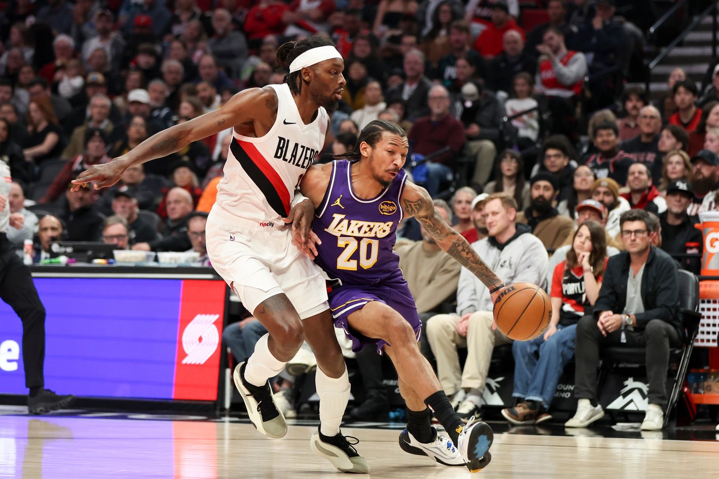 Lakers overcome the absence of Doncic and Reaves for a 123-115 win over the Blazers | iNFOnews.ca Lakers overcome the absence of Doncic and Reaves for a 123-115 win over the Blazers | iNFOnews.ca