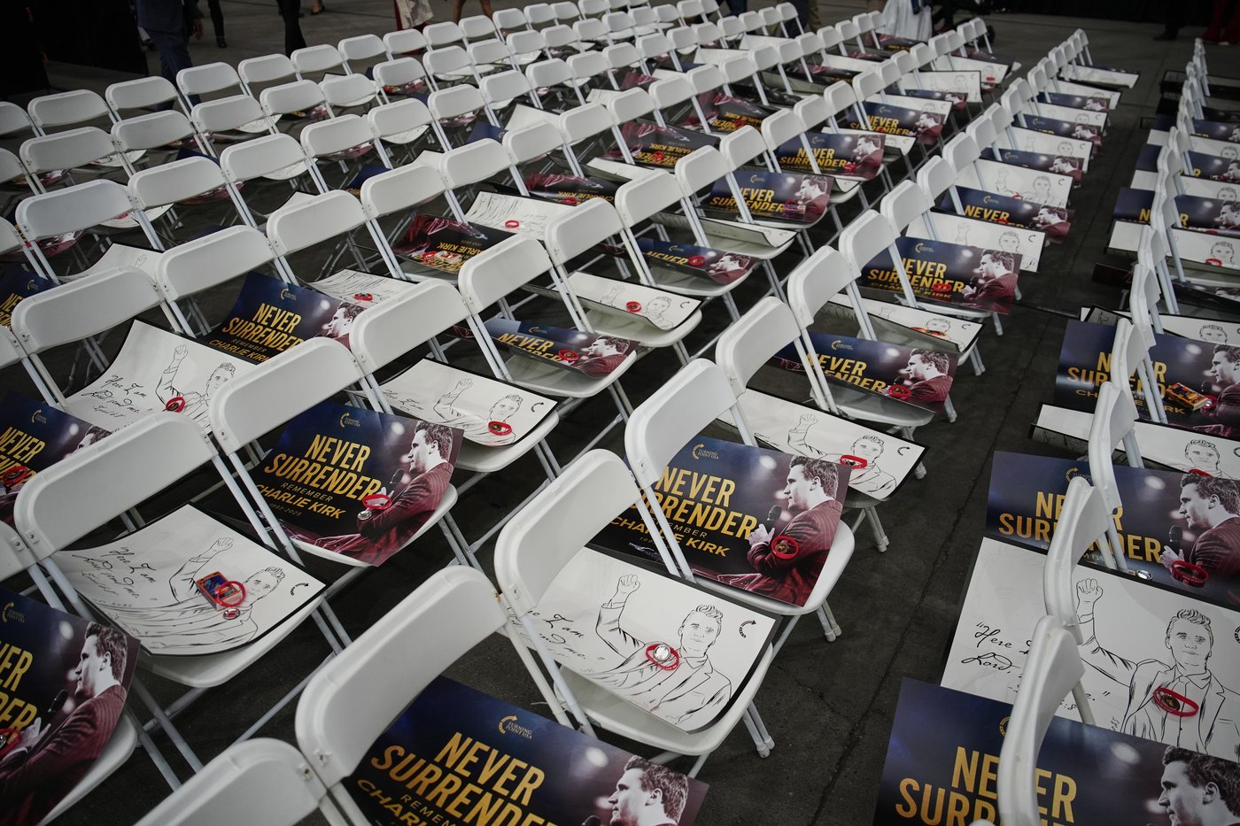 Photos of conservative activist Charlie Kirk's memorial service | iNFOnews.ca