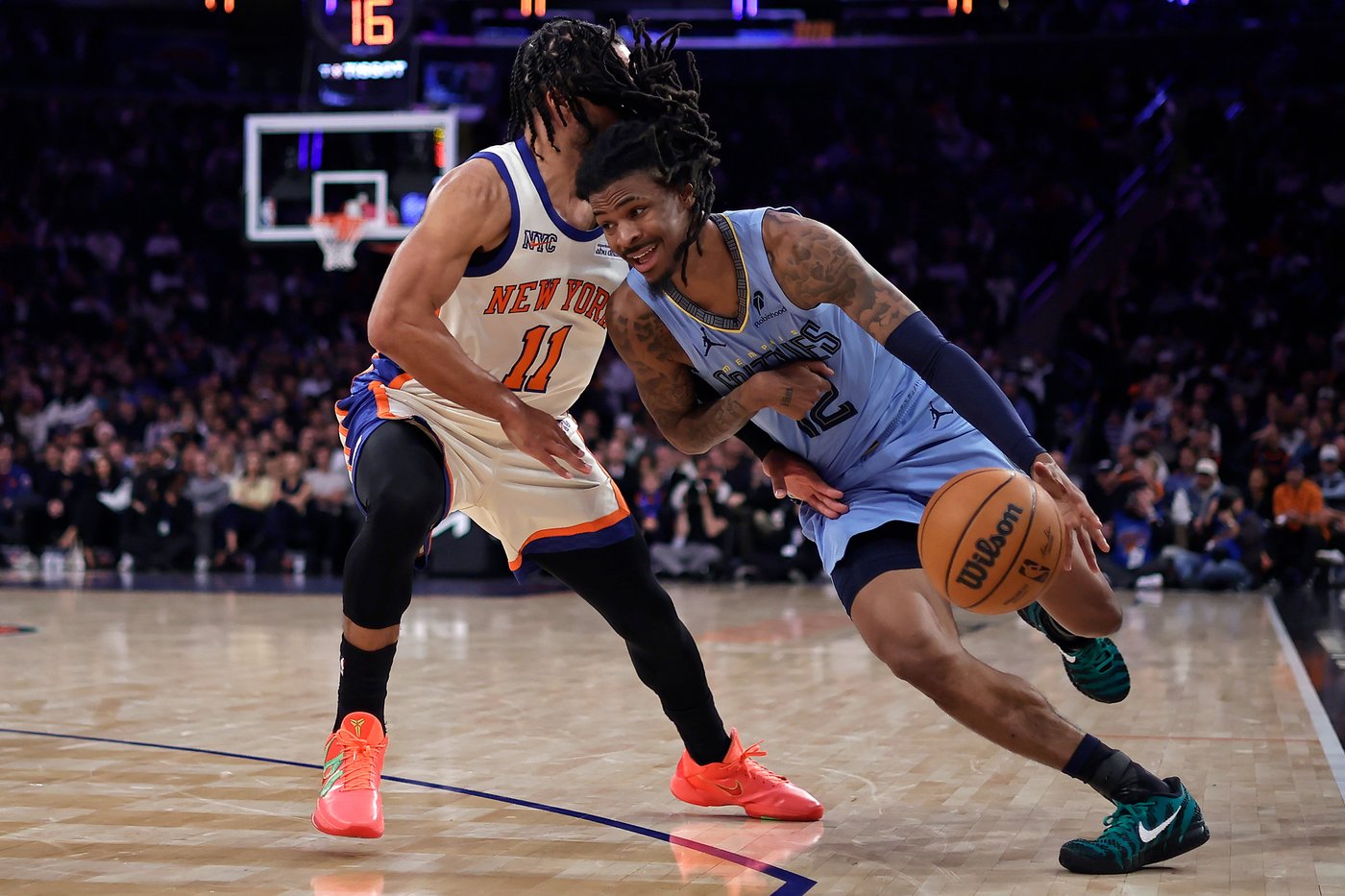 Ja Morant sits out Grizzlies' loss in Boston because of an ankle injury | iNFOnews.ca