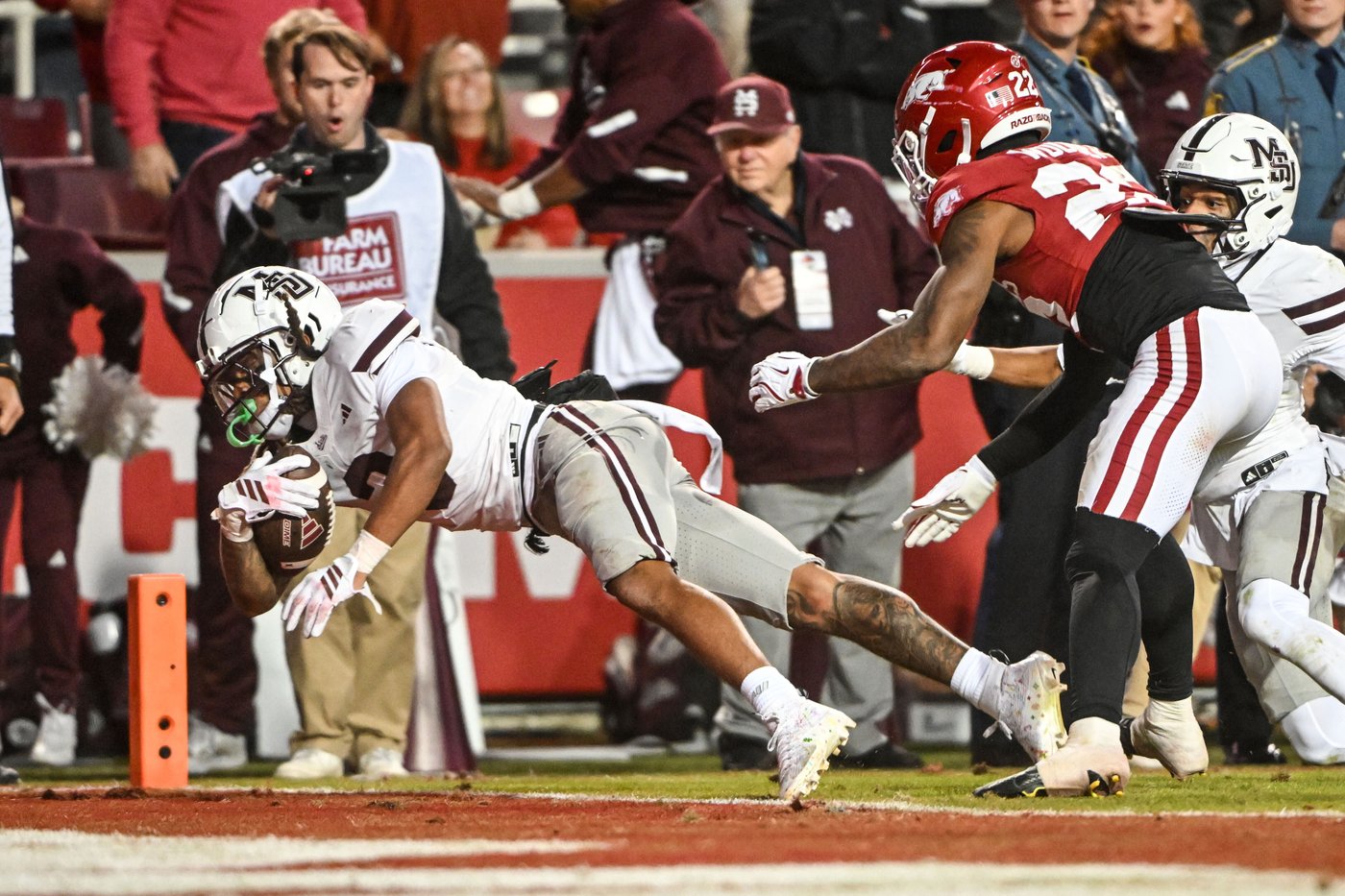 Mississippi State rallies from 14-point fourth-quarter deficit to beat Arkansas 38-35 | iNFOnews.ca Mississippi State rallies from 14-point fourth-quarter deficit to beat Arkansas 38-35 | iNFOnews.ca