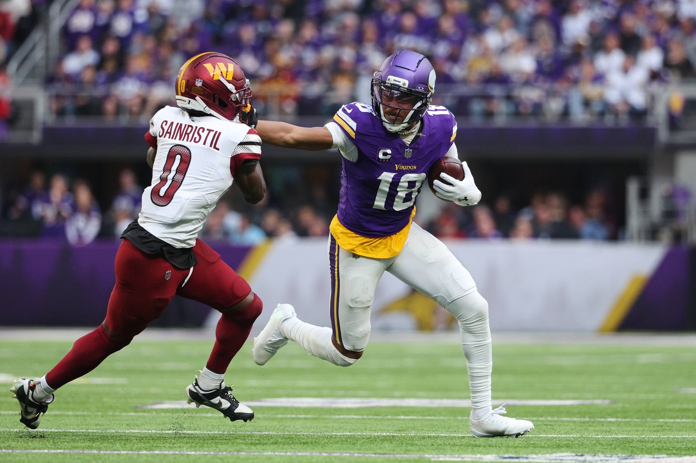 Vikings relish 'reassuring' performance for McCarthy in team-wide romp, even if too little too late | iNFOnews.ca Vikings relish 'reassuring' performance for McCarthy in team-wide romp, even if too little too late | iNFOnews.ca