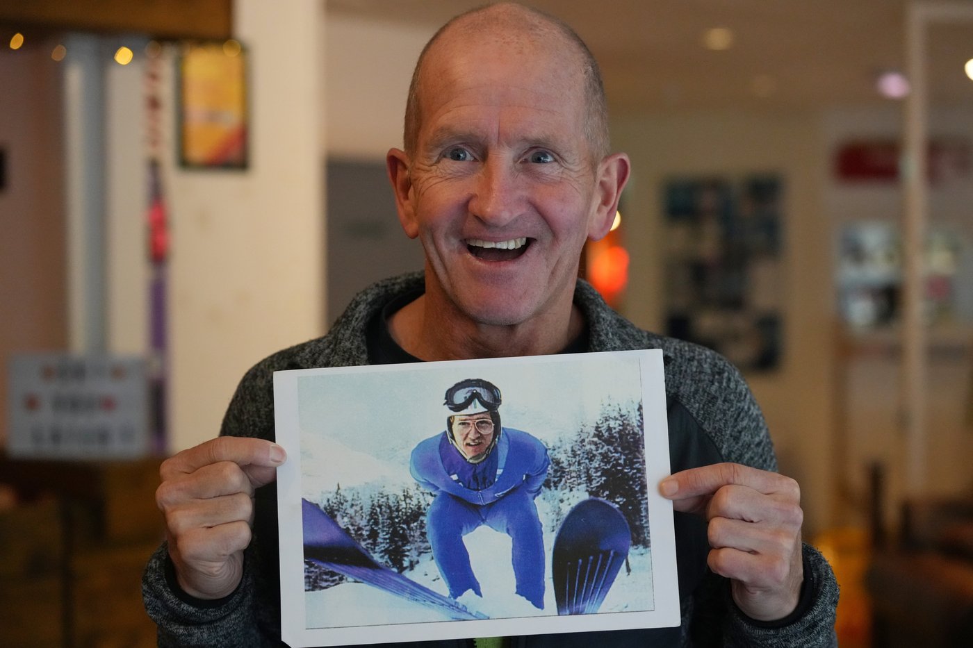 Stage jitters replace fear of falling in ‘Eddie the Eagle’s’ latest act | iNFOnews.ca