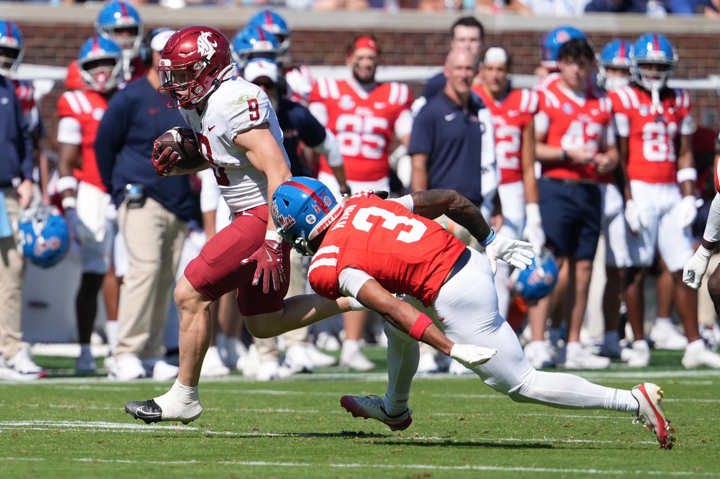Chambliss accounts for 3 TDs and No. 4 Mississippi escapes against Washington State with a 24-21 win | iNFOnews.ca