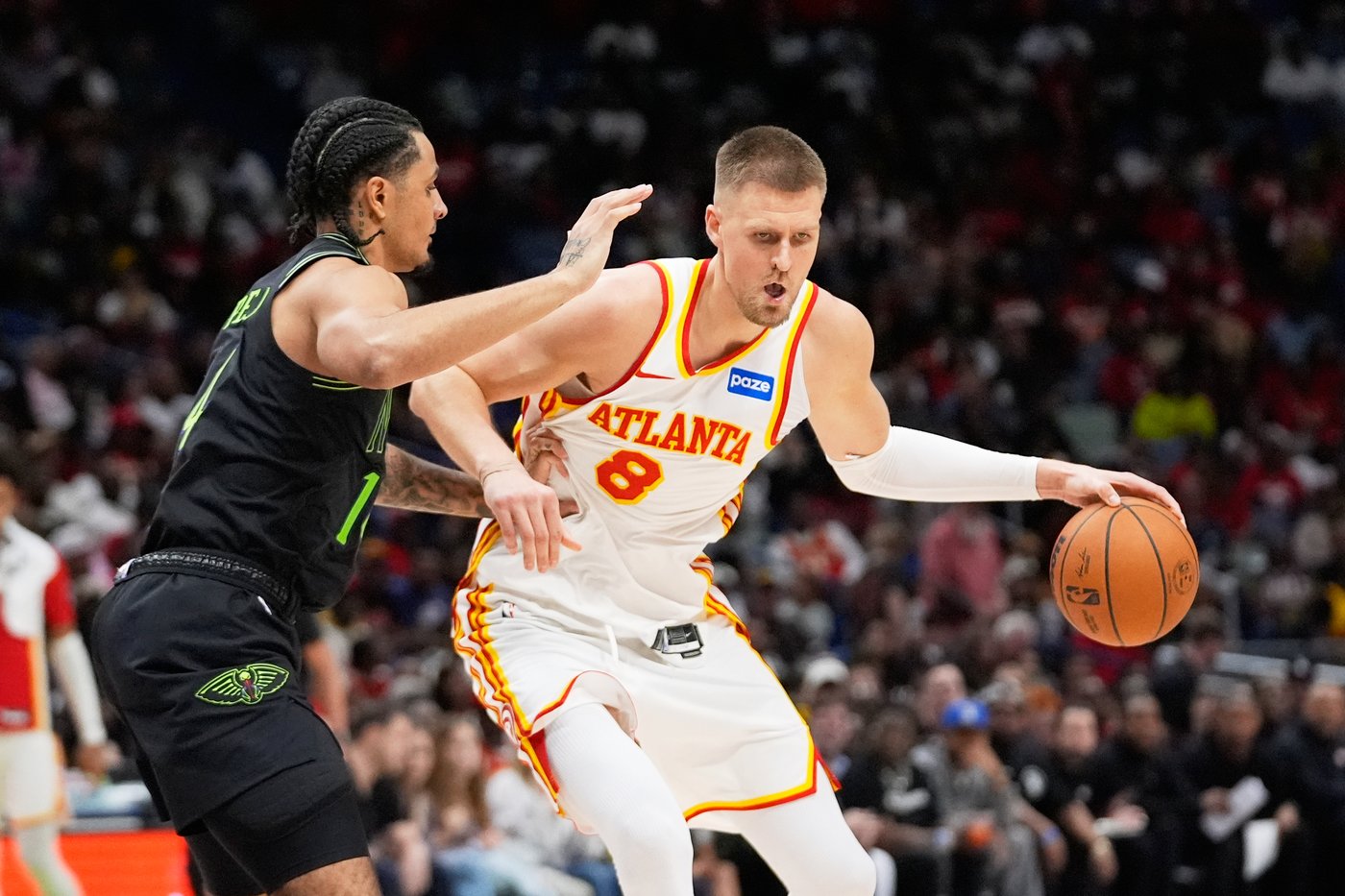 Porzingis scores 29 as Hawks win 115-98 to hand Pelicans their 9th straight loss | iNFOnews.ca