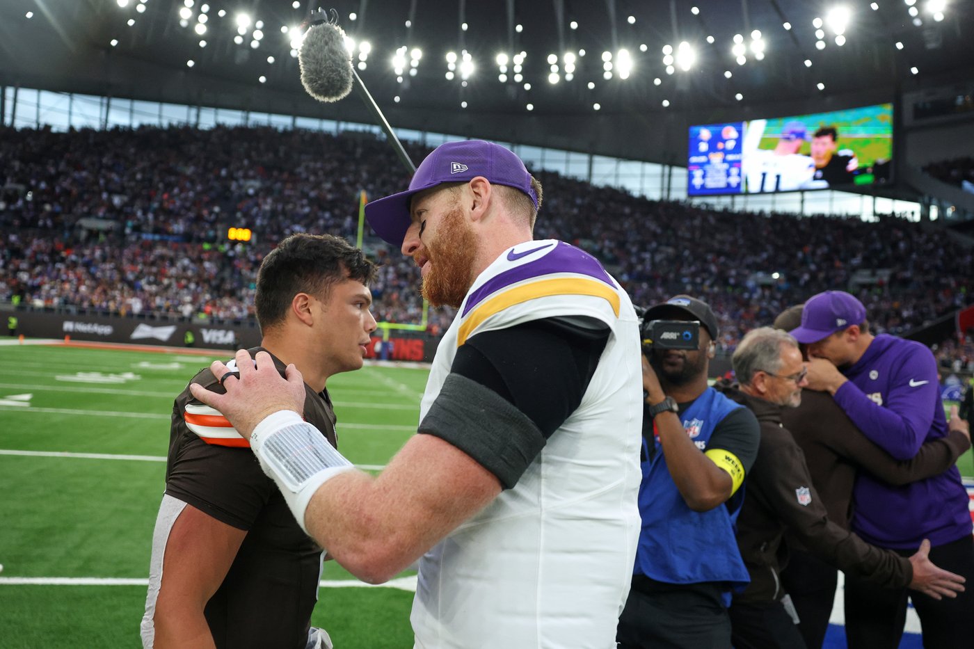 Browns rookie QB Gabriel says 'no moral victories' after 1st NFL start ends in loss to Vikings | iNFOnews.ca