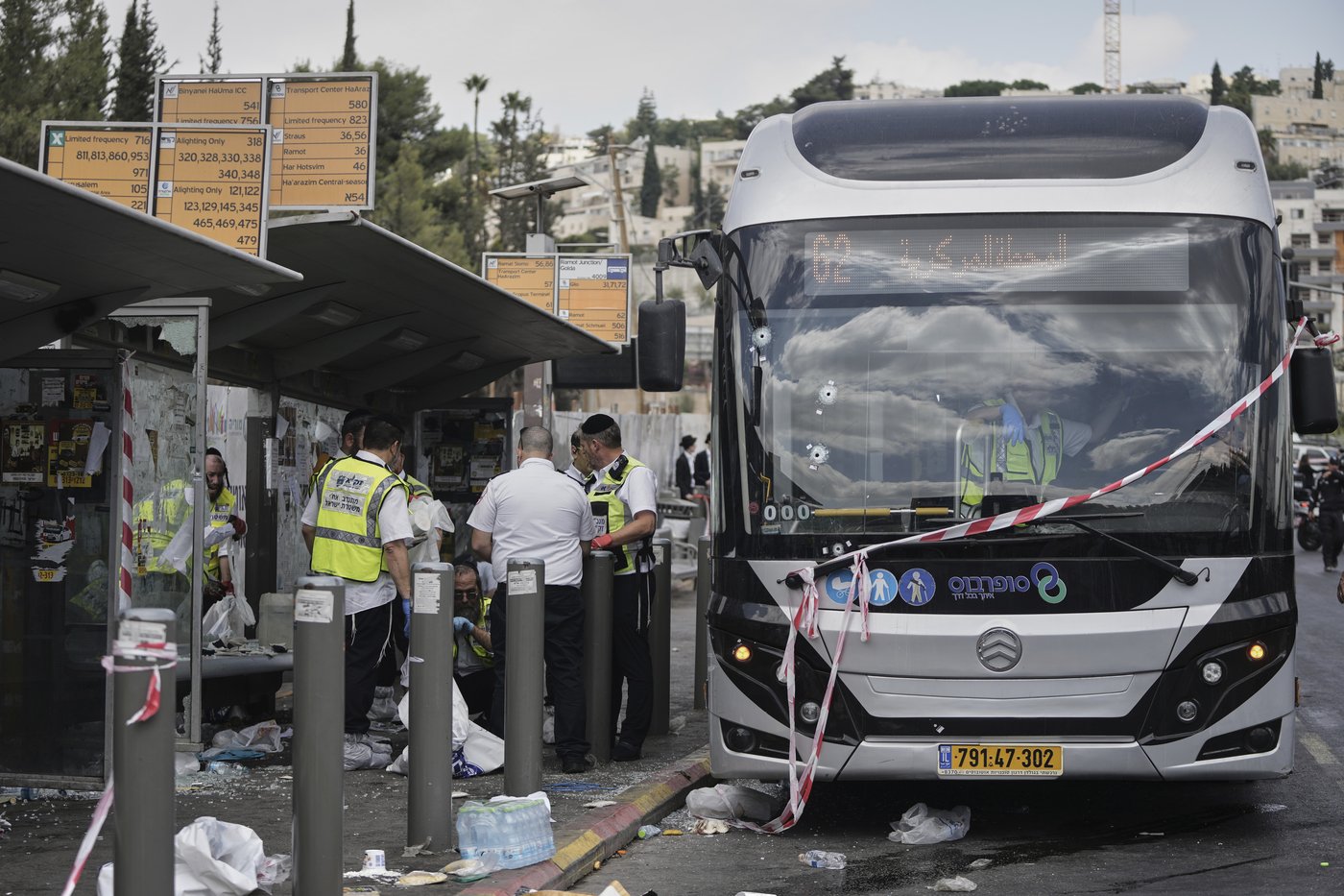 Photos from the scene of a shooting attack in Jerusalem | iNFOnews.ca