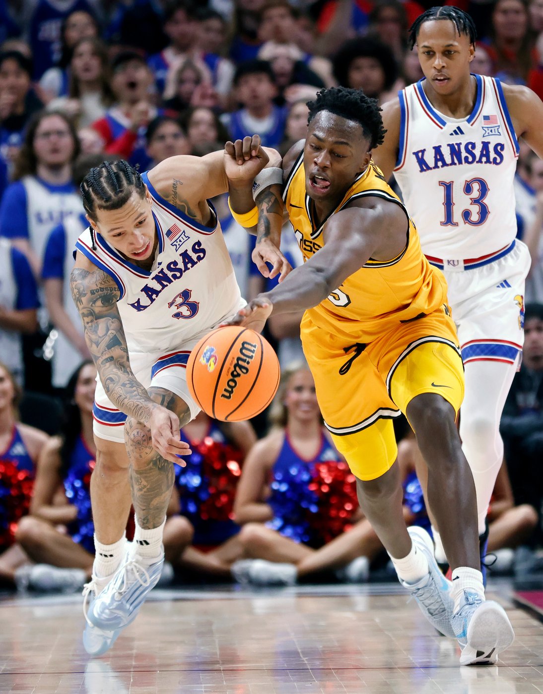 Darryn Peterson scores 17 in return from injury, No. 21 Kansas beats rival Missouri 80-60 | iNFOnews.ca