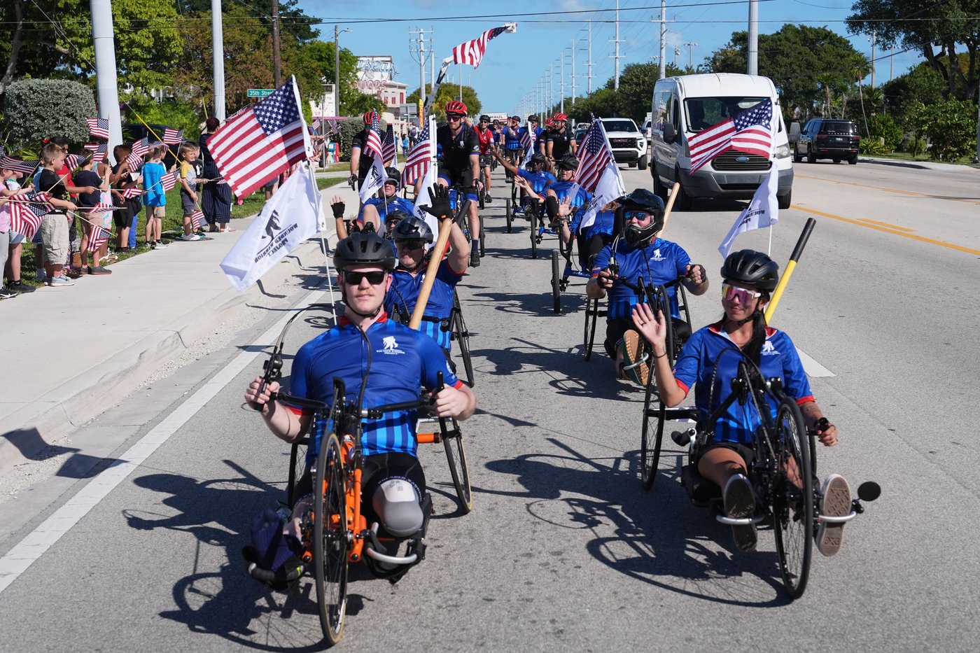 Wounded veterans cycle through Florida Keys for annual Soldier Ride | iNFOnews.ca