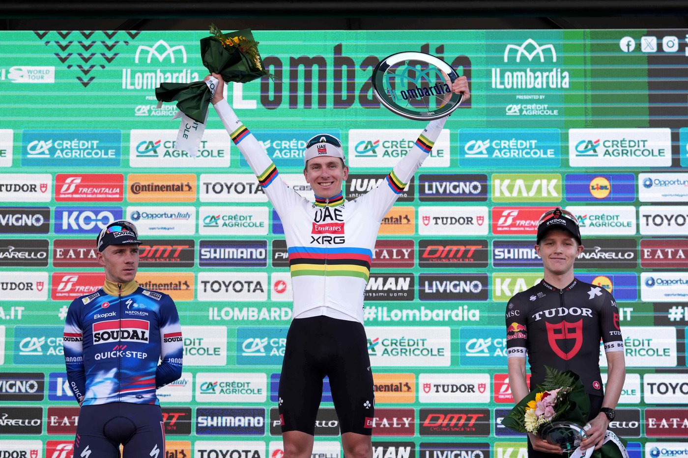 Tadej Pogacar caps incredible season with record-equaling fifth Tour of Lombardy title | iNFOnews.ca