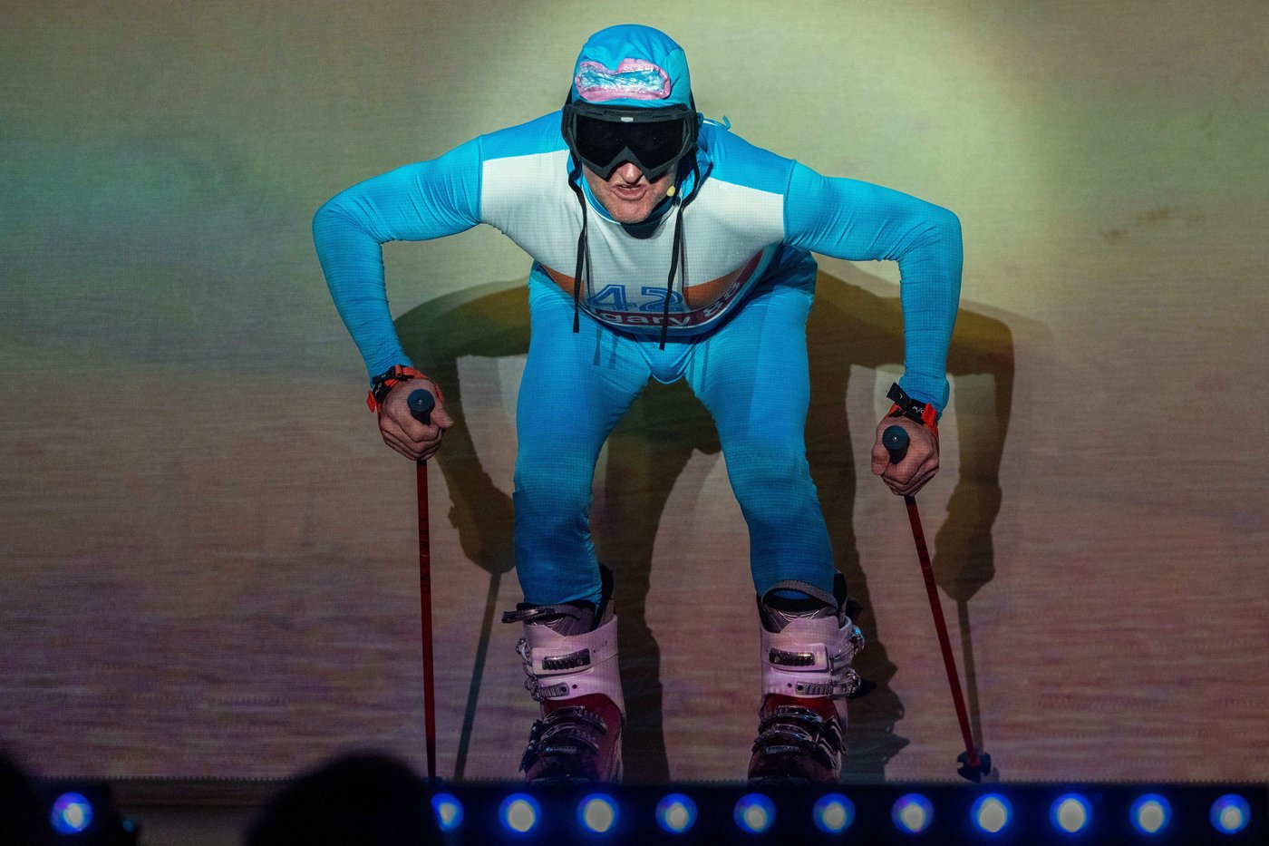 'Eddie the Eagle' transitions from Olympic ski jumper to actor, in photos | iNFOnews.ca